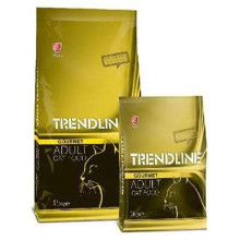 TRENDLINE ADULT CAT FOOD GOURMET MULTI COLOR для привередливых кошек с курицей 15 кг