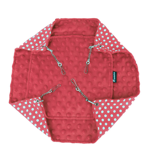 Гамак для мелких животных двухъярусный "Клубника", 350*230*180мм, Gamma