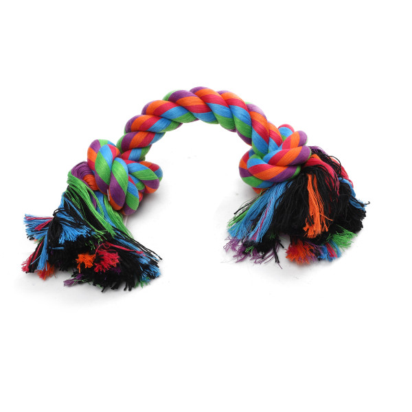 Игрушка для собак Triol: веревка с двумя узлами, 300мм