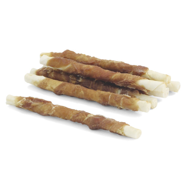 Лакомство для собак «Крученые палочки с мясом утки», 70г от Triol: вкусная награда вашему питомцу!