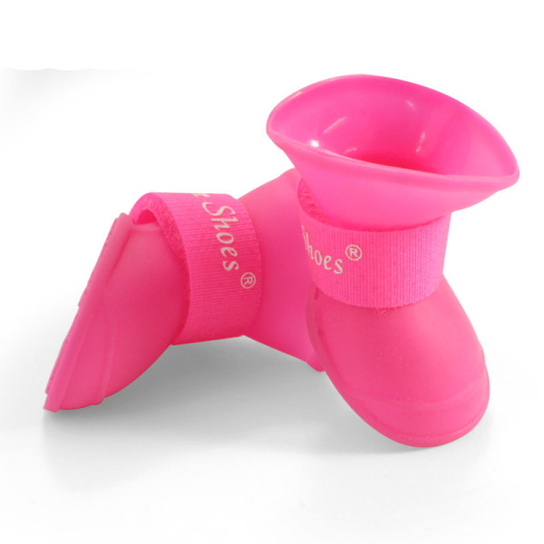 Розовые сапожки для собак "Прогулка" M от Triol