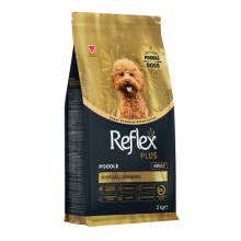 REFLEX PLUS FOR POODLE ADULT DOG FOOD HYPOALLERGENIC для Пуделя гипоаллергенный 2 кг