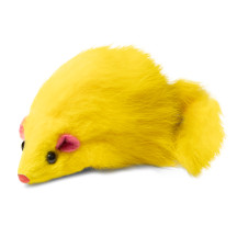 Игрушка для кошек Мышка цветная, 60-65мм (пакет 24шт.), Triol