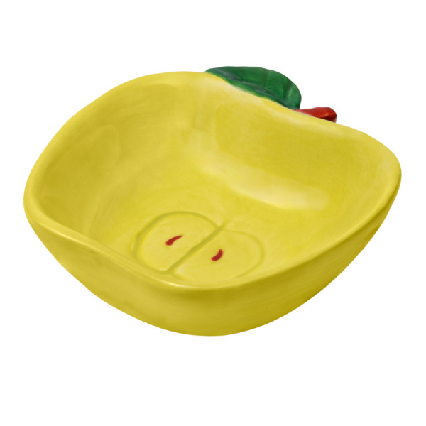 Кормушка керамическая для террариума "Яблочко", 90*85*30мм, Laguna