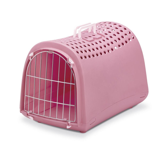 Жануарлар үшін переноска Imac Linus, өлшемі 50x32x34.5см., ақша-қызылша