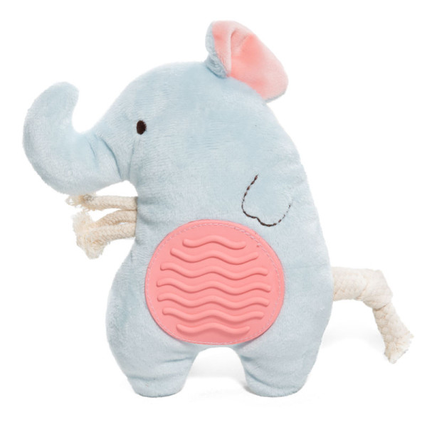 Мягкая игрушка для собак "Слоник с тренажером для зубов" от Triol