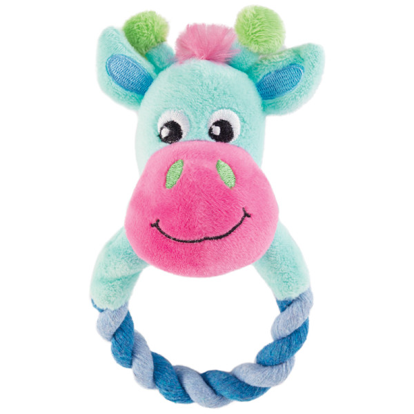 Мягкая игрушка для щенков "Жираф с кольцом" из серии PUPPY, Triol