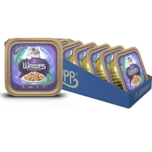 Шермурр Сочные кусочки мяса с говядиной в желе 100 гр*16