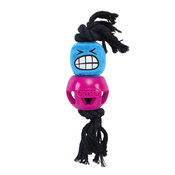 Игрушка для собак JOYSER Cageball Funhead Jack - розовый мяч с пищалкой!