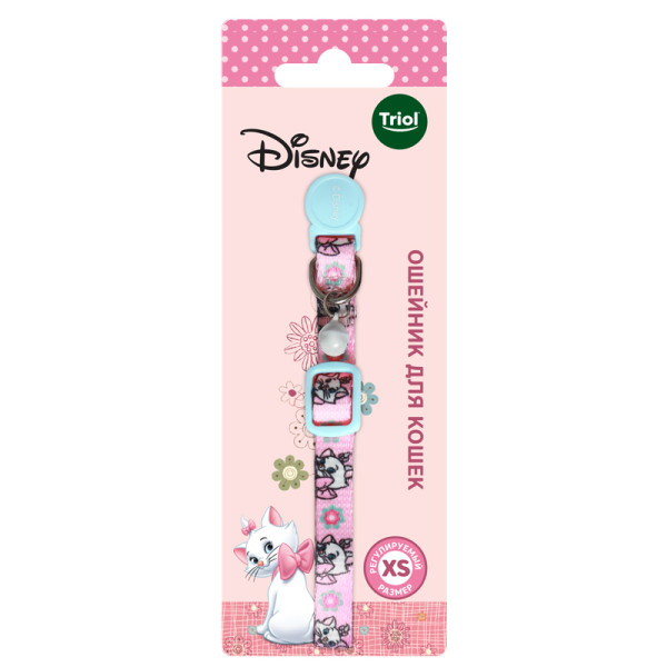 Нейлоновый ошейник для кошек Disney Marie голубой XS от Triol-Disney
