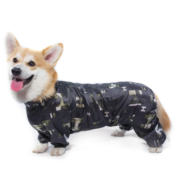 Комбинезон-дождевик  "Корги", 49см