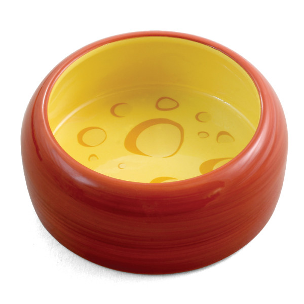 Керамическая миска "Сыр" для мелких животных от Triol