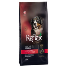 REFLEX PLUS MAXI BREED ADULT DOG FOOD LAMB AND RICE для собак крупных пород с ягненком и рисом 18 кг