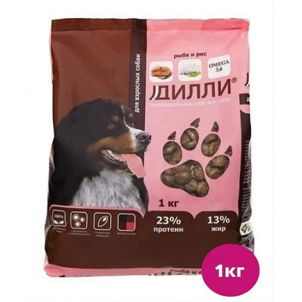 Деликатес: Дилли Рыба с рисом 1 кг