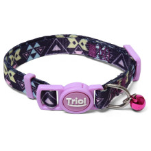 Ошейник  для кошек нейлоновый "Геометрия"  XS, 10*210-330мм, Triol