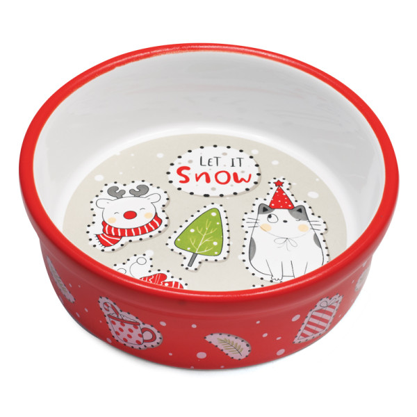 "Снежок" сериясының 0,25л қерамик мискасы NEW YEAR Triol