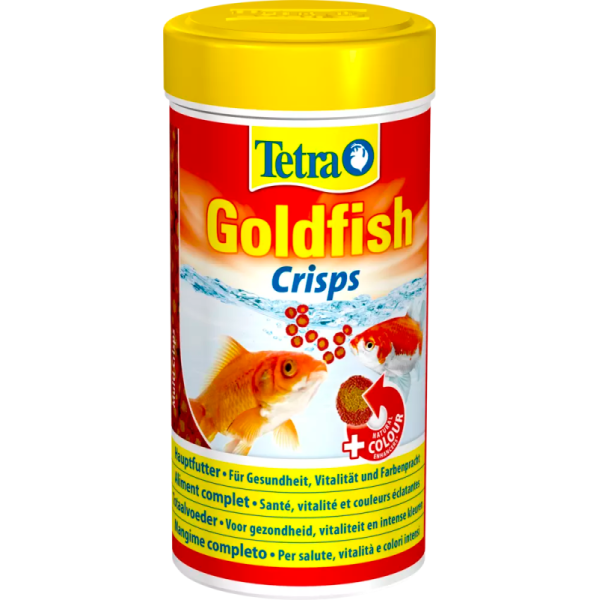Tetra Goldfish Pro Crisps 250ml: Профессиональное питание для золотых рыбок