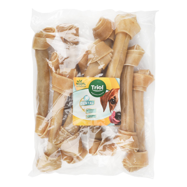 Қости жігірткілері, 25 см (10 штук пакетте), DENTAL сериясы, Triol: шолу
