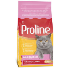 PROLINE ADULT CAT FOOD MULTI COLOR CHICKEN для кошек с курицей 1.2 кг