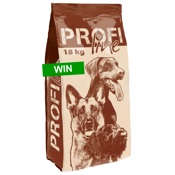 Профессиональный корм Premil PROFI Win для собак: мясной микс 18 кг