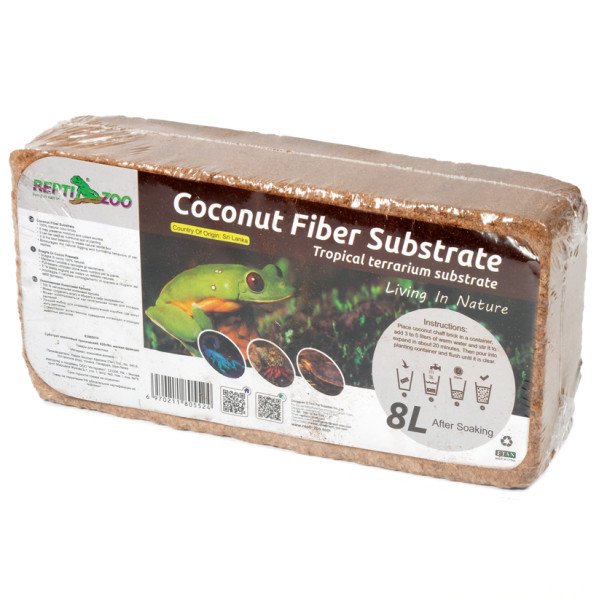 Кокос субстраты, тропикалық, 620г/8л, кішкентай фракция, Repti-Zoo