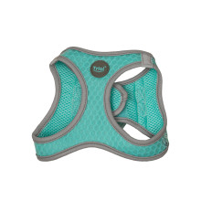 Шлейка-жилетка мягкая со светоотражающими элементами "Марокко" S, мятная, обхват груди 370-400мм, Triol