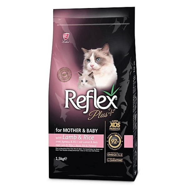 Reflex plus with lamb and rice for nursing cats and kittens - Корм с ягнёнком и рисом для кормящей кошки и котёнка