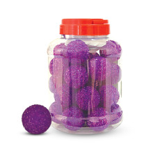 Игрушка для кошек Мяч зернистый, фиолетовый, d41мм (банка 30шт.), Triol