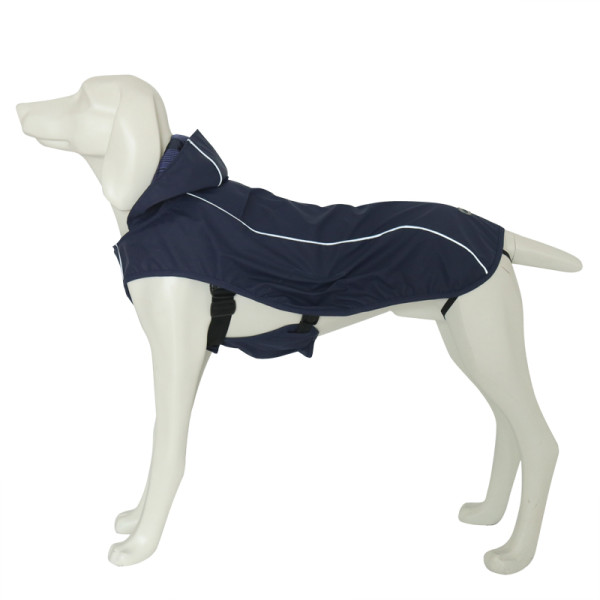 Попона "Navy" XL с светоотражающей полоской размером 40см: серия OUTDOOR, Triol