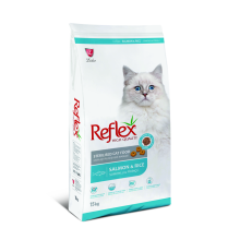 REFLEX STERILISED CAT FOOD SALMON AND RICE  для стерилизованных кошек с лососем и рисом 15 кг