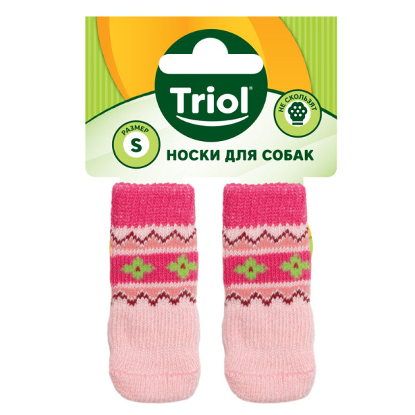 Носки для собак "Цветы" размер S от Triol