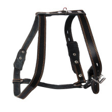 Шлейка кожаная 25мм, обх.гр. 830-950мм