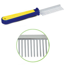 Triol Расчёска для животных с редкими зубьями "Спорт", 30*195мм (пакет 1шт.)