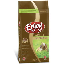 ENJOY ADULT CAT FOOD CHICKEN для кошек с курицей 15 кг