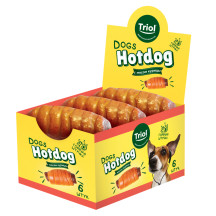 Лакомство для собак FUN FOOD Хот дог, 70г (шоу-бокс 6шт.)