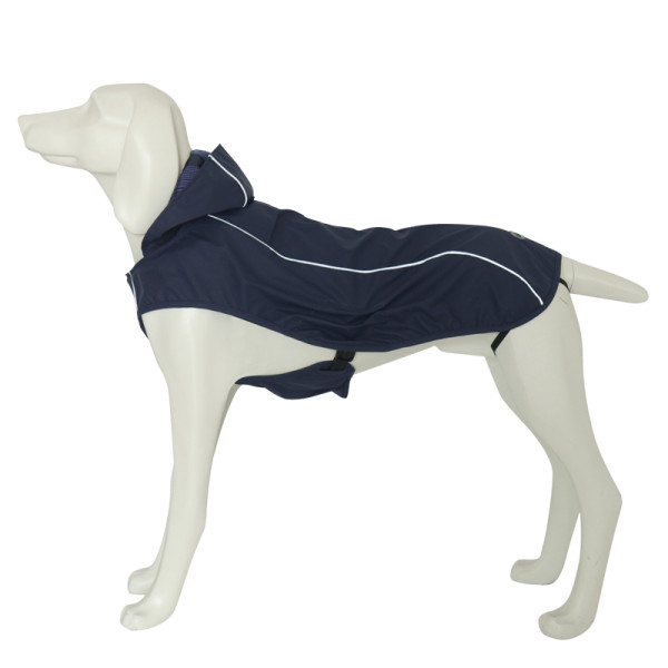 Светоотражающая попона "Navy" L, размер 35см, серия OUTDOOR Triol