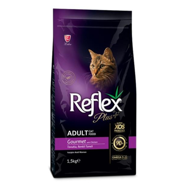 Reflex for picky cats - Сухой корм высшего качества с добавлением ягненка и риса для кошек всех пород старше 12 месяцев