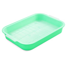 Туалет для кошек с сеткой "Стандарт", 380*280*55мм,