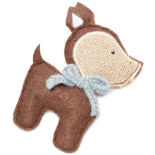 Көштер үшін табиғи материалдардан жасалған Олененок Кантри ойыншығы, 100мм, NATURAL сериясы, Triol