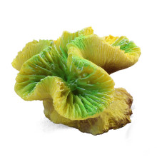 Коралл искусственный "Каталофиллия", S, зеленый, 70*65*40мм