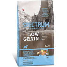 SPECTRUM LOW GRAIN MINI AND SMALL BREED ADULT DOG FOOD SALMON &ANCHOVY&BLUEBERRY 2.5KG