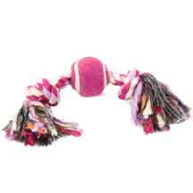 Игрушка для собак мелких пород Веревка, 2 узла и мяч, d38/200мм, серия MINI DOGS, Triol