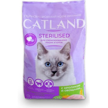 Catland с кроликом и овощами (стерилизованных) 1,3 кг