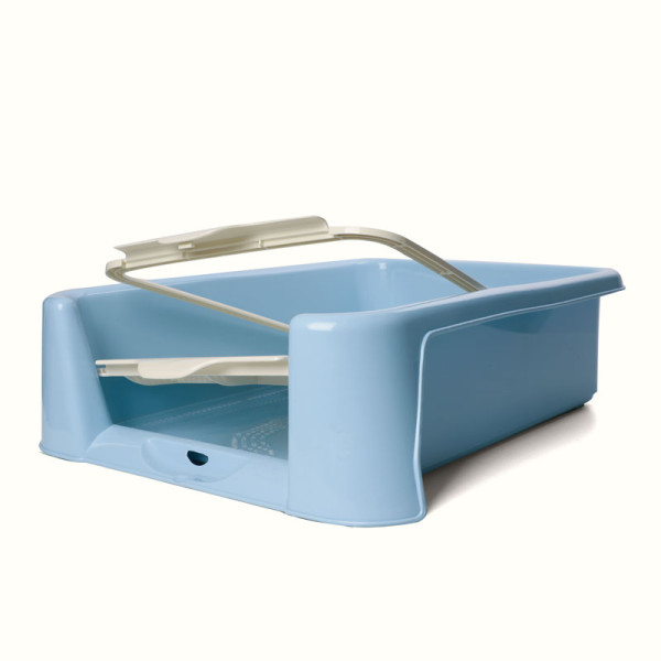 "Бригантина" көтергіштер үшін туалет (желіде) M, көк, 520*400*150мм: HYGIENE Triol сериясы