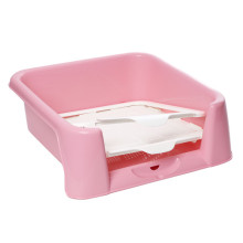 Көптегендер үшін "Бригантина" қолданбалары бар туалет (желіде) S, қызыл, 400*400*155мм, серия HYGIENE, Triol