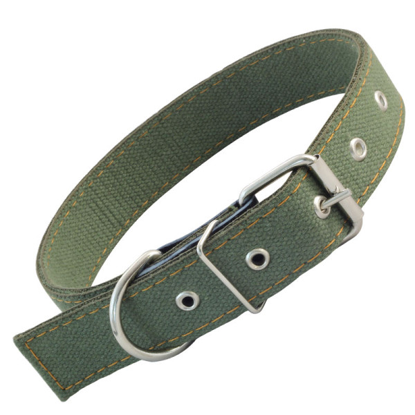 Ошейник двойной брезентовый, 35*675мм, Gamma
