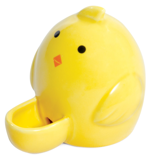 Керамическая поилка для мелких животных Птенчик: удобство и стиль