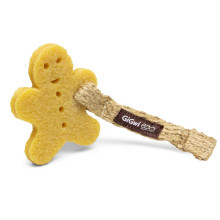 75316 Көлікке арналған игрушка Жасыл экорезиннен жасалған кіші печенье 10 см, GUM GUM DOG ECO сериясы