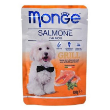 Monge grill pouch with salmone