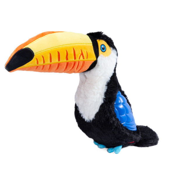 75460 Ит себі үшін ойыншық Тукан шаршықпен 38 см үлкен, TROPICANA SERIES сериясы